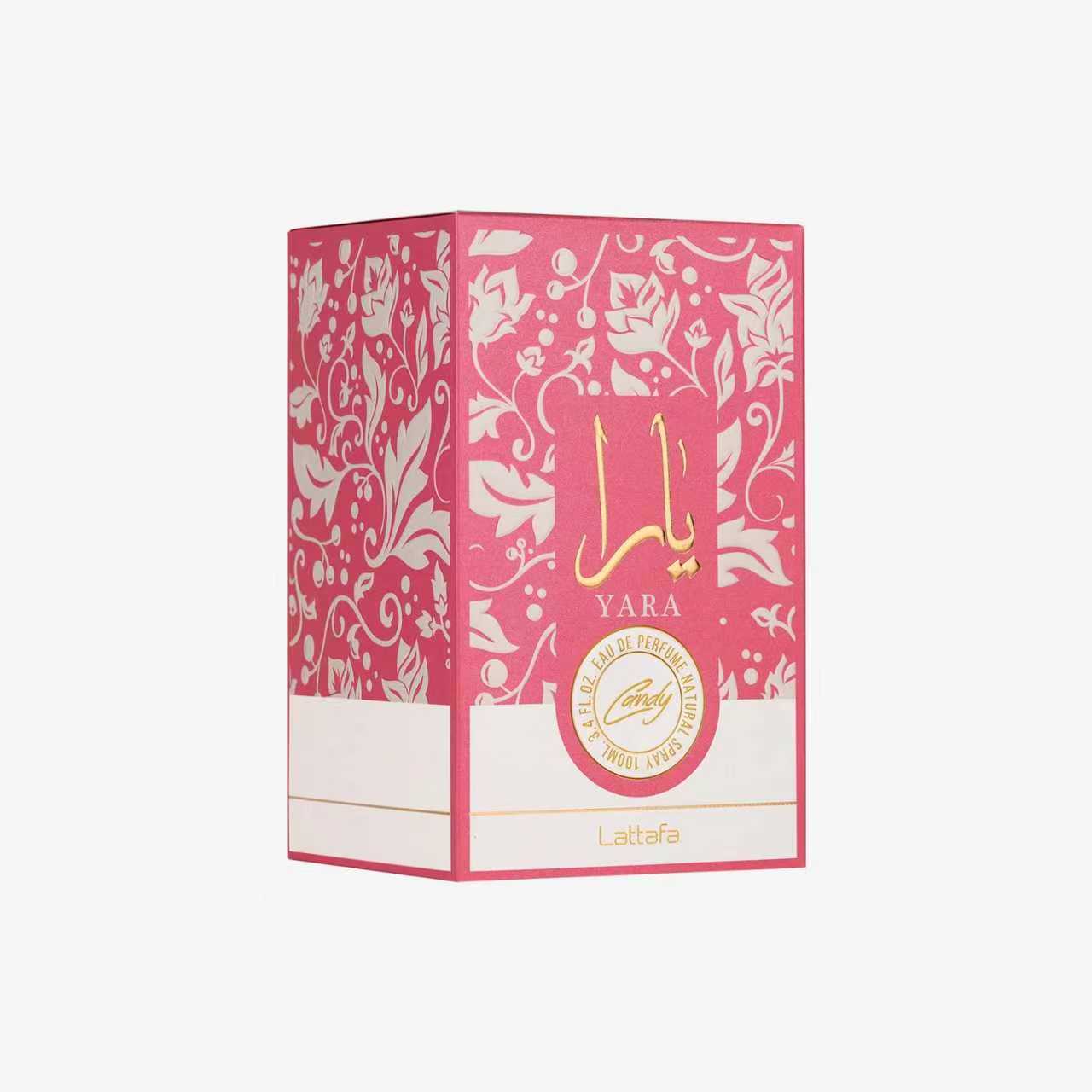 Lattafa Yara Candy – Sweet Fruity Vanilla Eau De Parfum 3.4 Fl Oz for Women