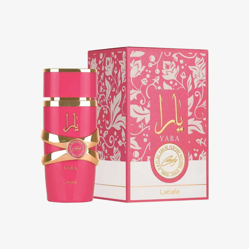 Lattafa Yara Candy – Sweet Fruity Vanilla Eau De Parfum 3.4 Fl Oz for Women