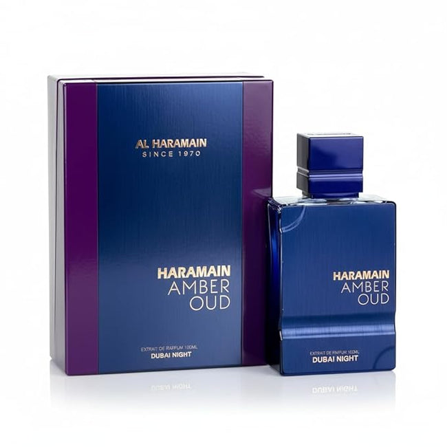 Al Haramain Amber Oud Dubai Night EDP 3.33 oz for men Arabian fragrance.