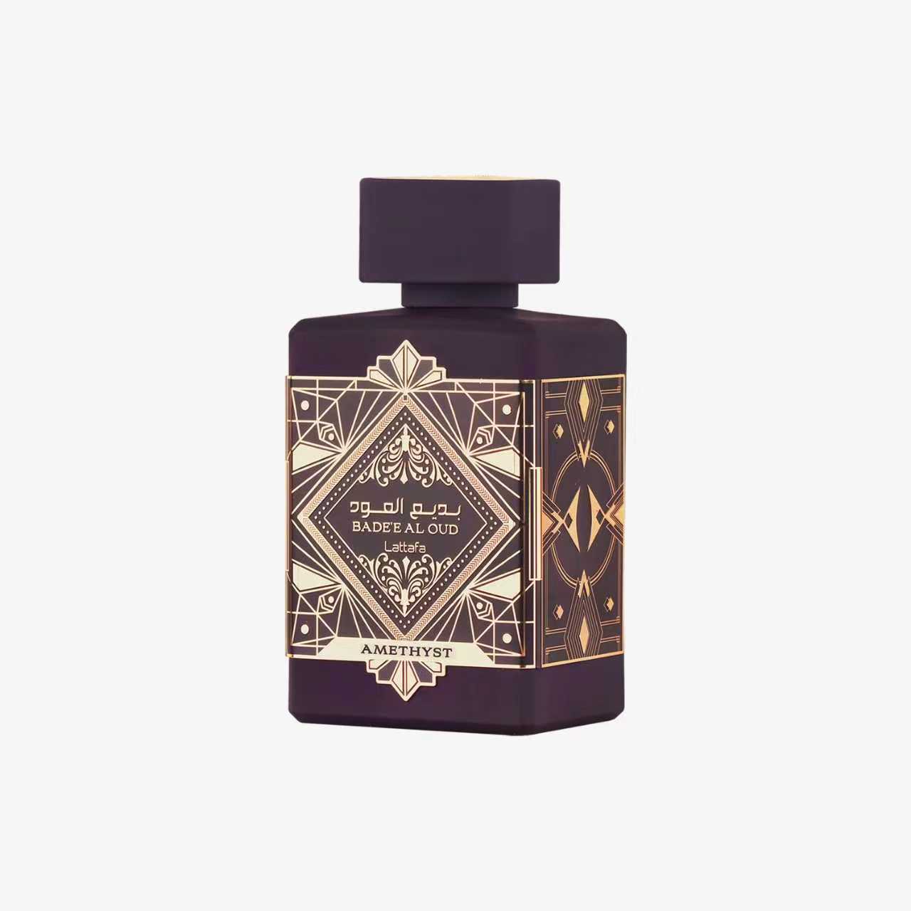 Lattafa Bade'e Al Oud Amethyst Unisex Eau de Parfum – Floral Fruity Amber Oud 100ml
