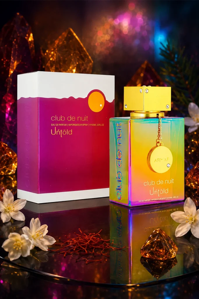 Armaf Club de Nuit Untold perfume bottle and packaging